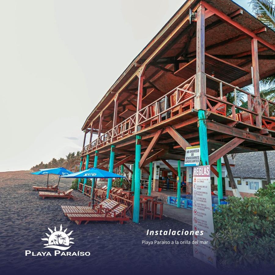 Hotel Playa Paraiso Monterrico Exterior foto