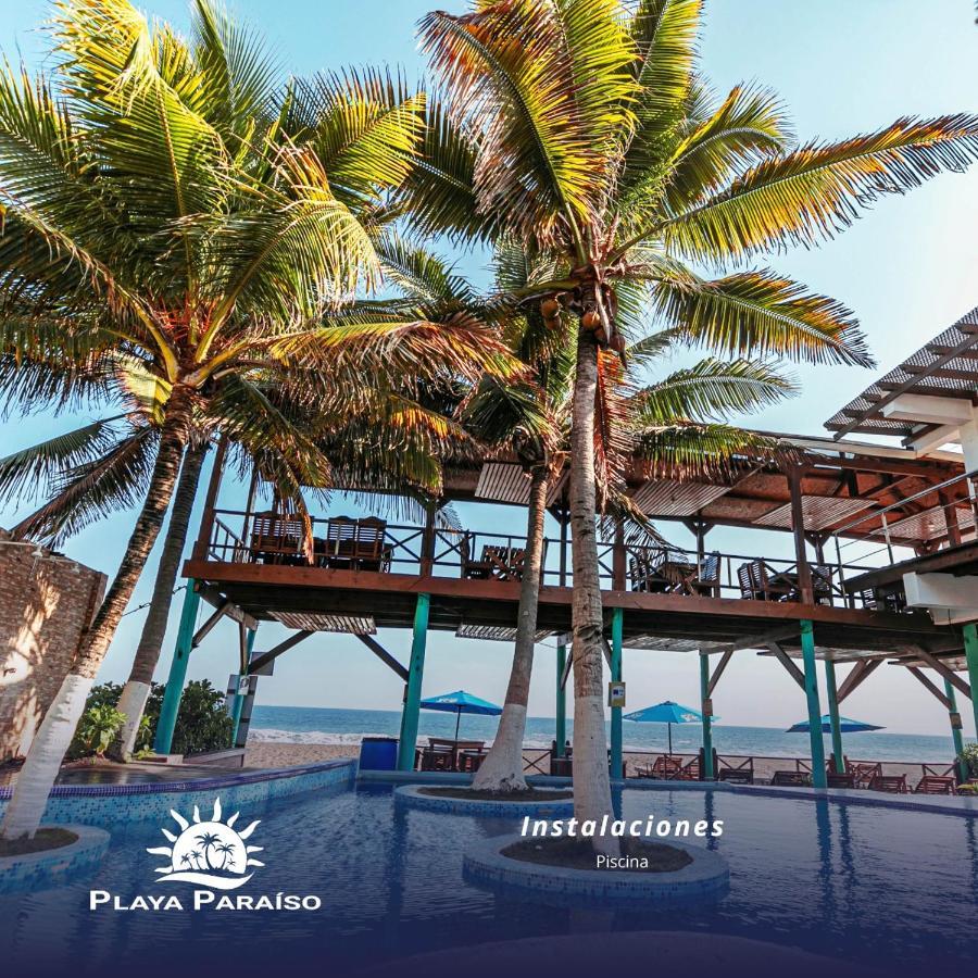 Hotel Playa Paraiso Monterrico Exterior foto