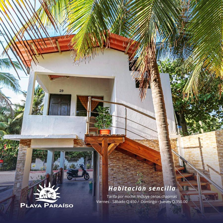 Hotel Playa Paraiso Monterrico Exterior foto