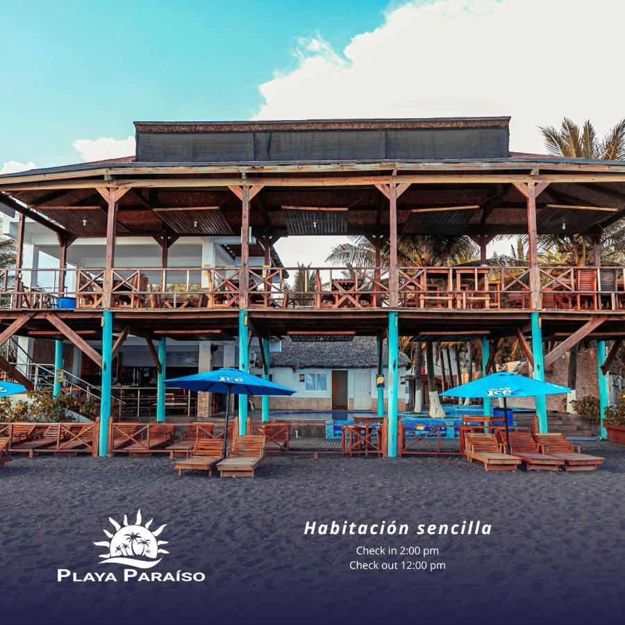Hotel Playa Paraiso Monterrico Exterior foto