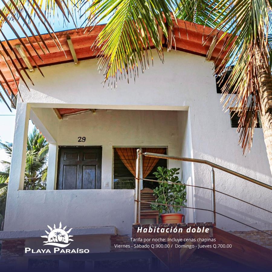 Hotel Playa Paraiso Monterrico Exterior foto